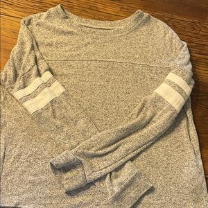 Gray Knit Top - soft